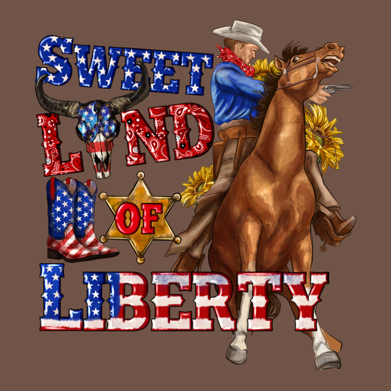 Western Sweet Land Of Liberty 4th July Billie Wilder Premium Sweatshirt by texasbilliewilder | Teevron