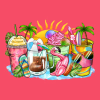 Beach Summer Coffee Cups Premium Sweatshirt | Teevron