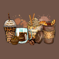 Leopard Coffee Cups Premium Sweatshirt | Teevron