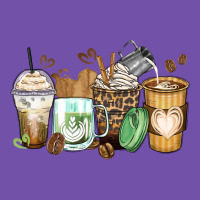 Latte Coffee Cups Premium Sweatshirt | Teevron
