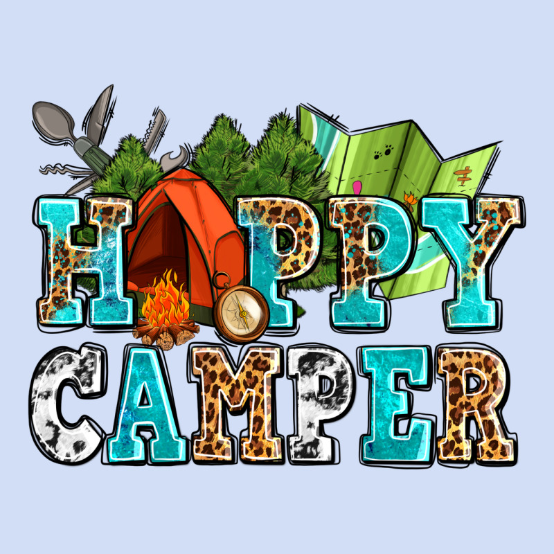 Happy Camper With Trees And Map Urban Hoodie by AdoDesignShop | Teevron