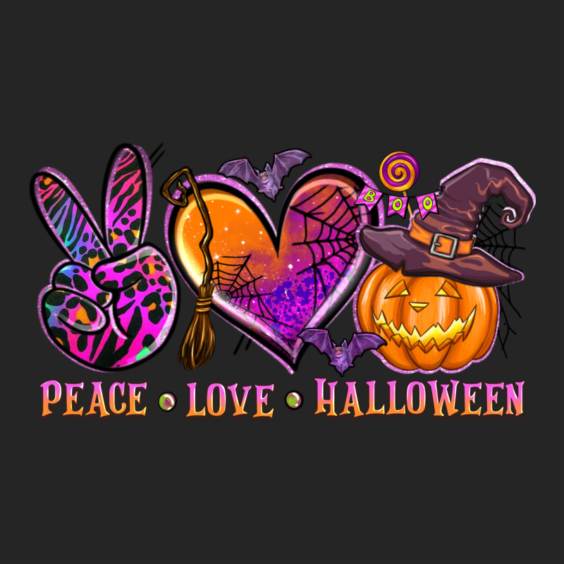 Peace Love Halloween Premium Hoodie by AdoDesignShop | Teevron