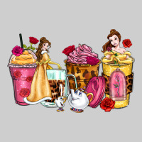 Princess Cartoon Coffee Cups Premium Sweatshirt | Teevron