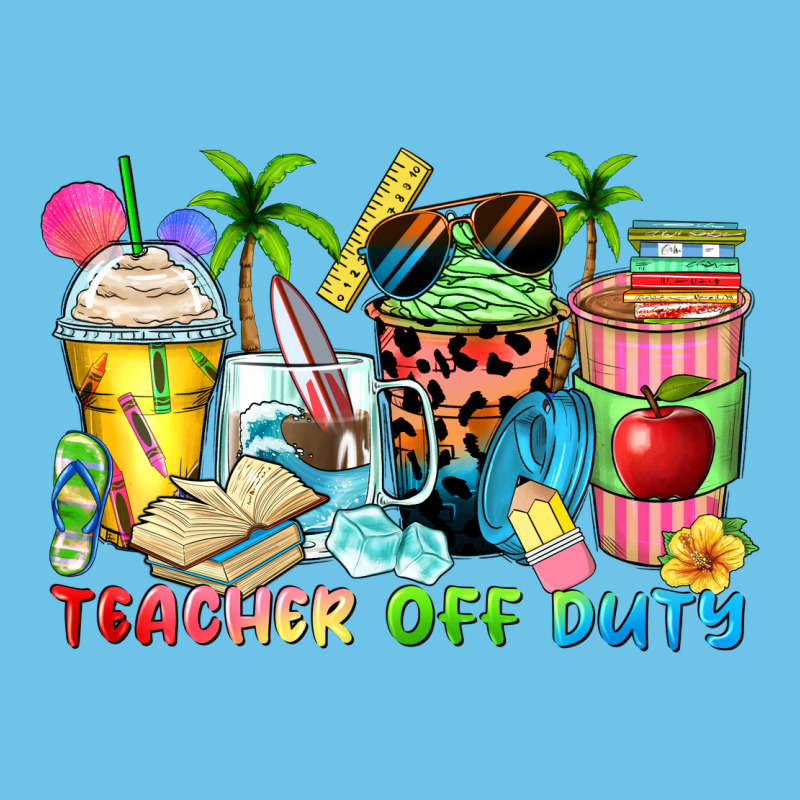 Teacher Off Duty Coffee Cups Premium Sweatshirt by Zillion Design Studio | Teevron