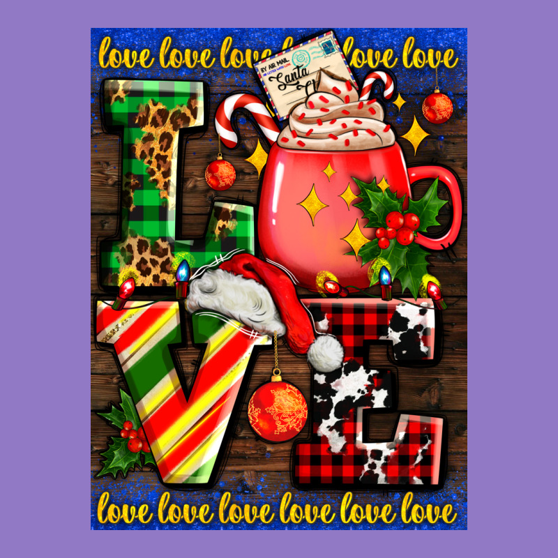 Love Coffee Cup Christmas Urban Hoodie by AdoDesignShop | Teevron