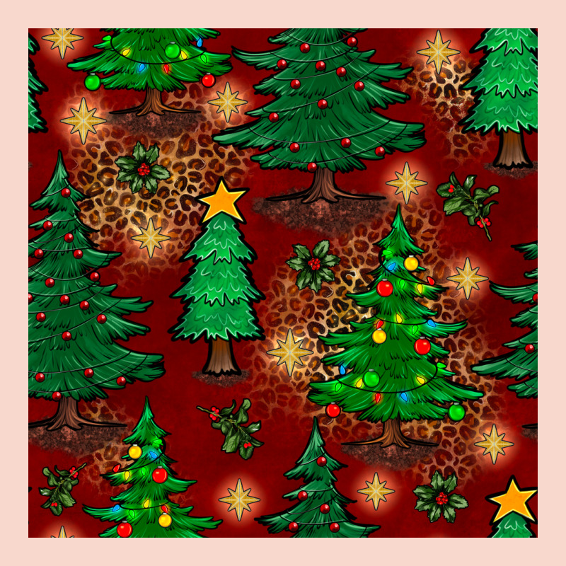 Christmas Trees Seamless Pattern Urban Hoodie by BundleAndBundleShop | Teevron