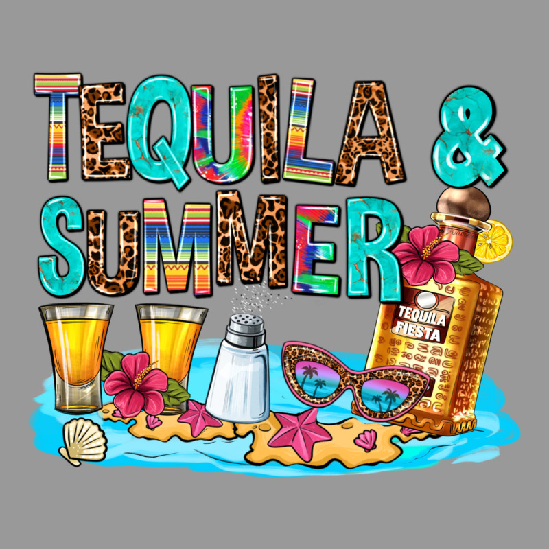 Tequila And Summmer Vintage Hoodie by AdoDesignShop | Teevron
