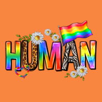 Human With Daisies Premium Sweatshirt | Teevron