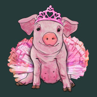 Balerina Pig With Tutu Premium Sweatshirt | Teevron