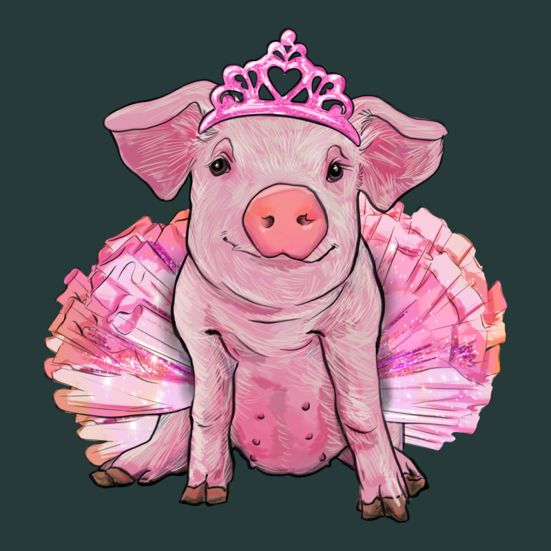 Balerina Pig With Tutu Premium Sweatshirt by RanaPortraitStore | Teevron