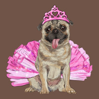 Balerina Pug With Tutu Premium Sweatshirt | Teevron