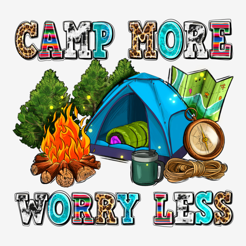 Camp More Worry Less Urban Hoodie by AdoDesignShop | Teevron