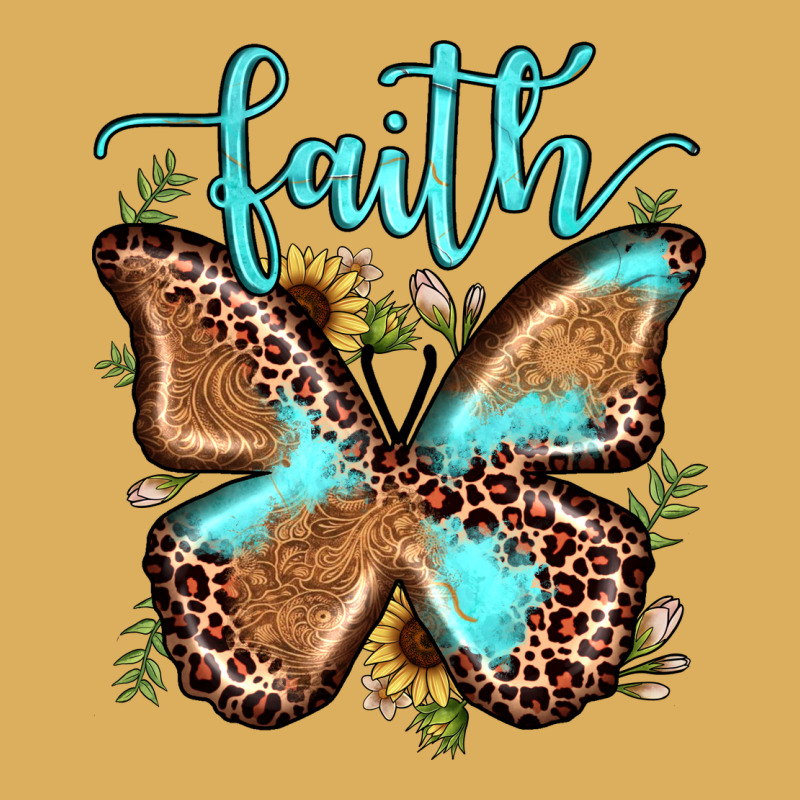 Faith Leopard Butterfly Premium Hoodie by JahusDesignShop | Teevron