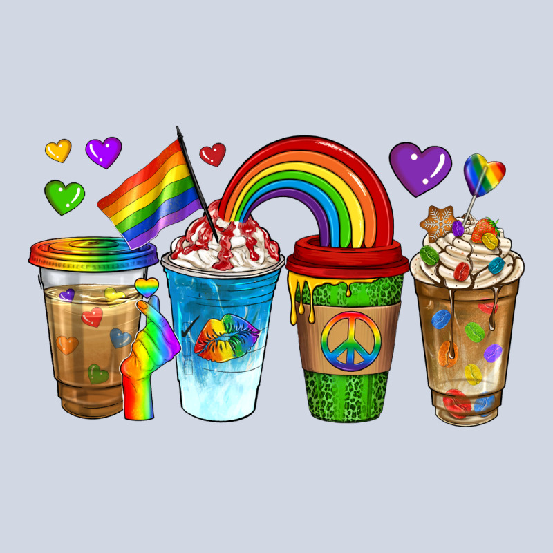 Lgbtq Coffee Drinks Premium Sweatshirt by texasbilliewilder | Teevron