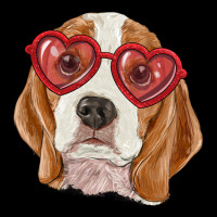 Beagle With Love Glasses Premium Sweatshirt | Teevron