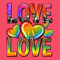 Love Is Love With Hearts Premium Sweatshirt | Teevron