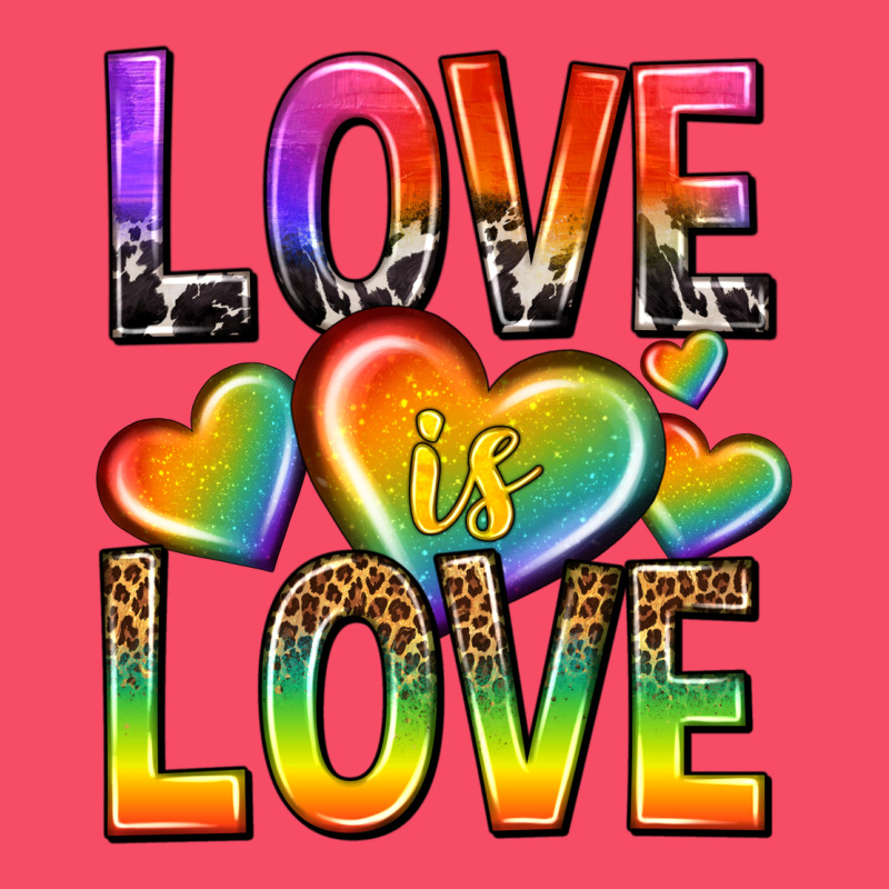 Love Is Love With Hearts Premium Sweatshirt by texasbilliewilder | Teevron