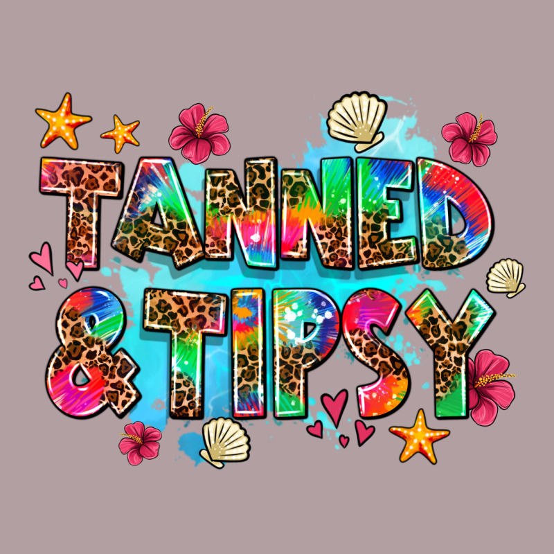 Tanned And Tipsy Vintage Hoodie by AdoDesignShop | Teevron
