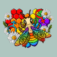 Pride Bee With Daisy Lgbtq Premium Sweatshirt | Teevron