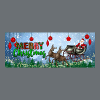 Merry Christmas With Santa Sleigh Premium Hoodie | Teevron