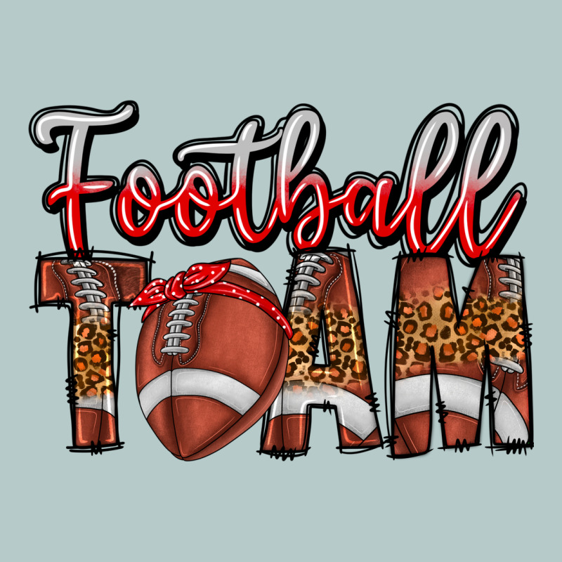 Football Team Heavy Core Tee by CowhideDigitalArt | Teevron
