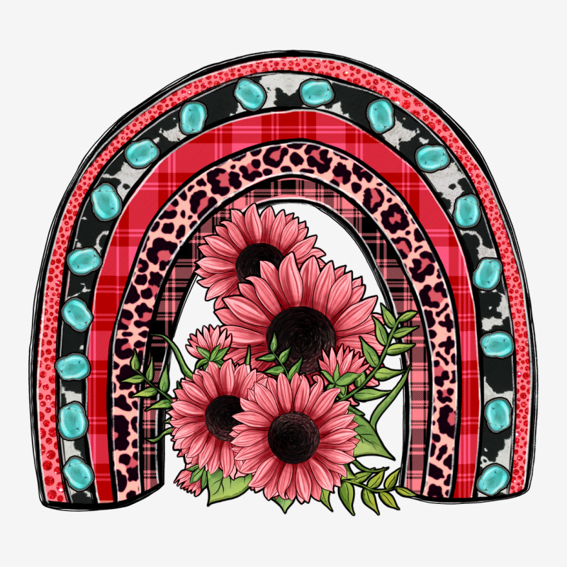 Valentines Sunflower Rainbow Urban Hoodie by JahusDesignShop | Teevron