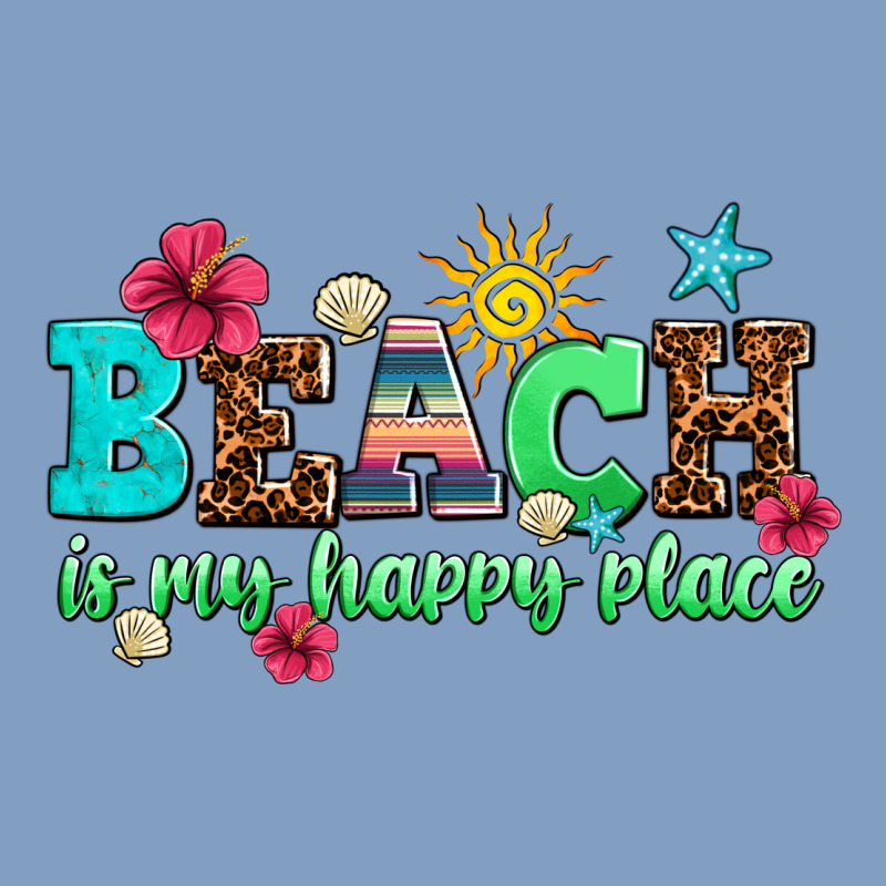 Beach Is My Happy Place Urban Hoodie by AdoDesignShop | Teevron