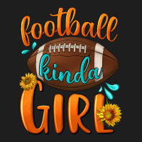 Football Kinda Girl Classic Tee | Teevron