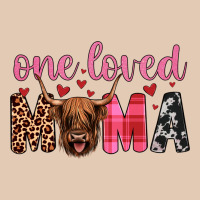 Highland Cow One Loved Mama Urban Hoodie | Teevron
