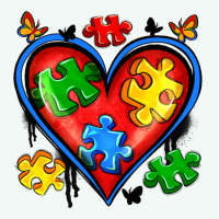 Autism Heart Premium Hoodie | Teevron