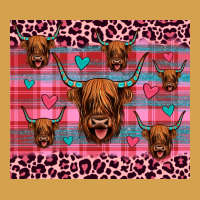 Highland Cow Valentines Urban Hoodie | Teevron