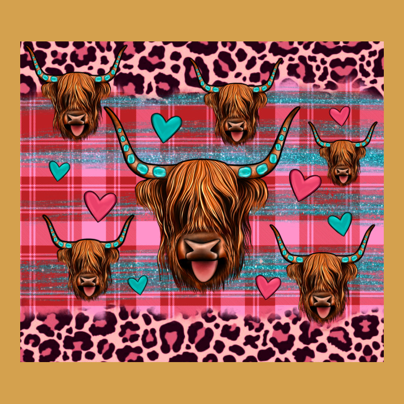 Highland Cow Valentines Urban Hoodie by JahusDesignShop | Teevron