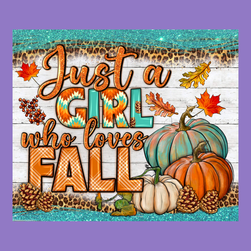 Just A Girl Who Loves Fall Mousepad Urban Hoodie by BundleAndBundleShop | Teevron