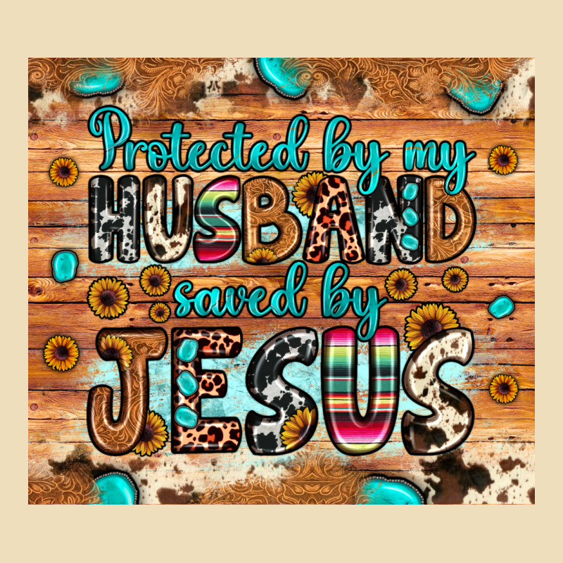 Protected Husband Saved By Jesus Premium Hoodie by JahusDesignShop | Teevron