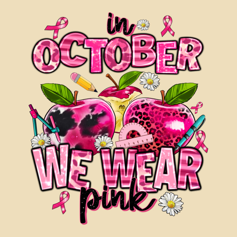 In October We Wear Pink Teachers Premium Hoodie by AdoDesignShop | Teevron