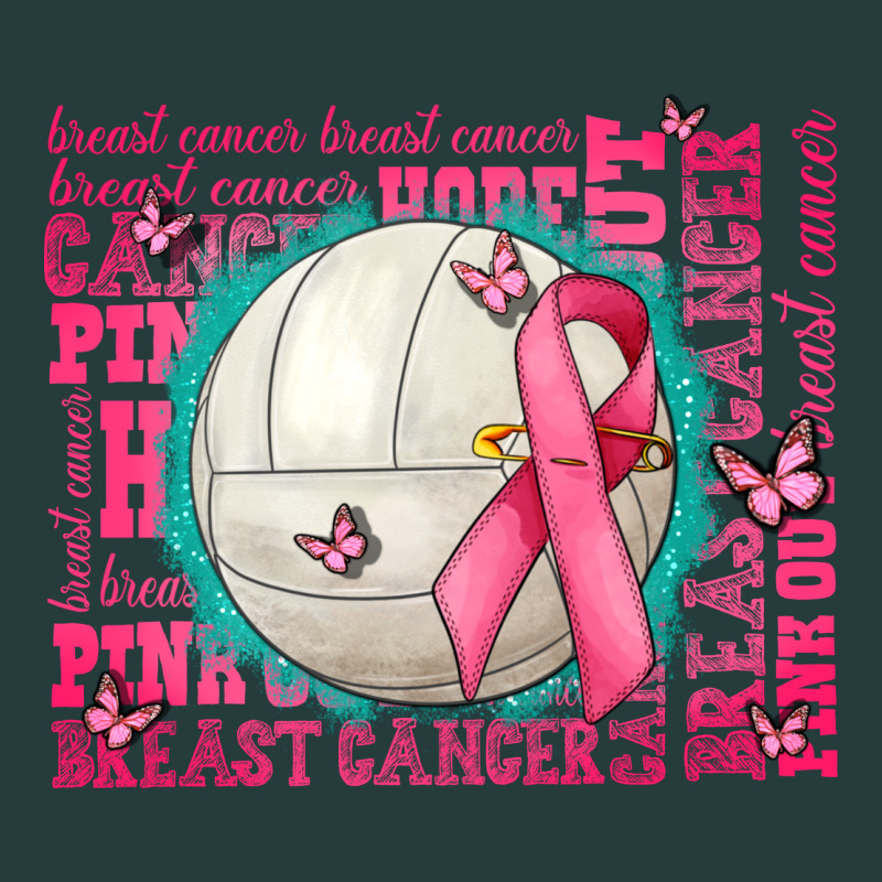 Pink Out Breast Cancer Volleyballs Premium Hoodie by AdoDesignShop | Teevron
