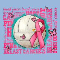 Pink Out Breast Cancer Volleyballs Premium Hoodie | Teevron