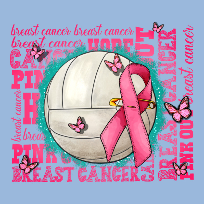 Pink Out Breast Cancer Volleyballs Premium Hoodie by AdoDesignShop | Teevron