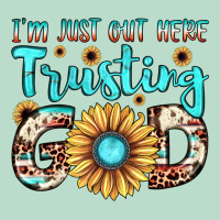 I'm Just Out Here Trusting God Premium Hoodie | Teevron