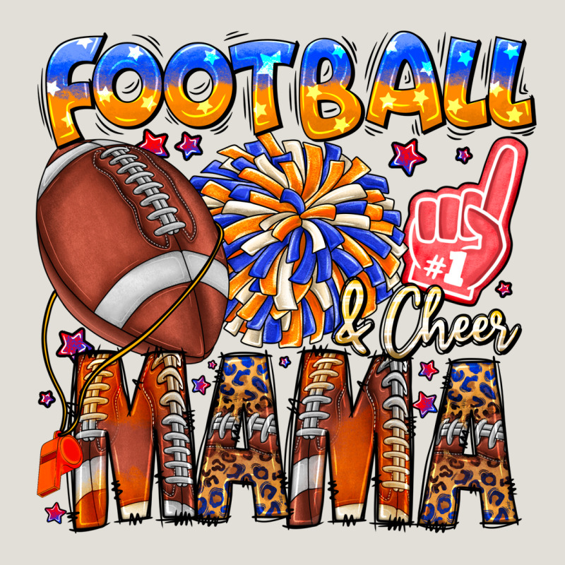 Football Mama Heavy Core Tee by CowhideDigitalArt | Teevron