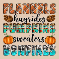 Flannels Hayrides Pumpkins Sweaters Bonfires Urban Hoodie | Teevron