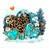 winter hearts with snowmans | Teevron