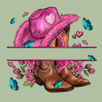 Pink Cowgirl Hat And Roses Urban Hoodie | Teevron