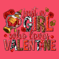 Just A Girl Who Loves Valentine Premium Sweatshirt | Teevron