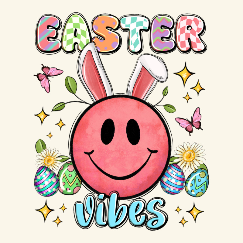 Easter Vibes Smiley Face Premium Hoodie by Artiststas | Teevron