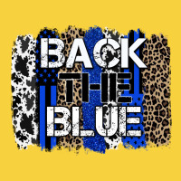 Back The Blue Brushstroke Premium Sweatshirt | Teevron