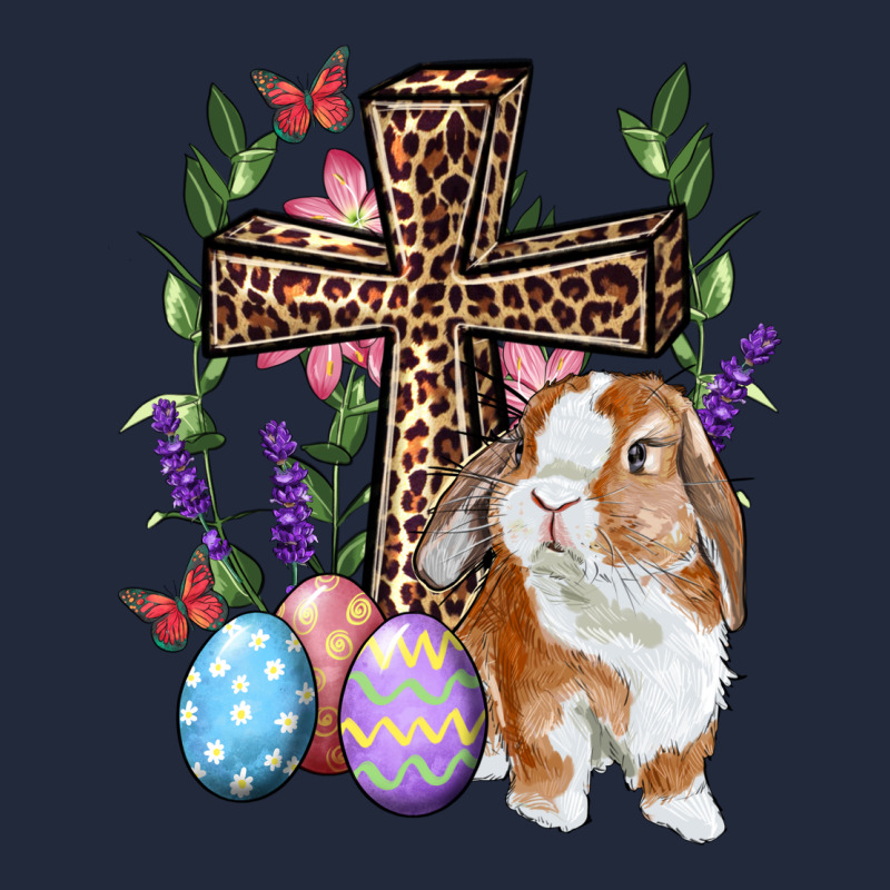 Easter Bunny And Floral Cross Premium Sweatshirt by RanaPortraitStore | Teevron