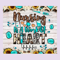 Nursing Is A Work Of Heart Premium Hoodie | Teevron