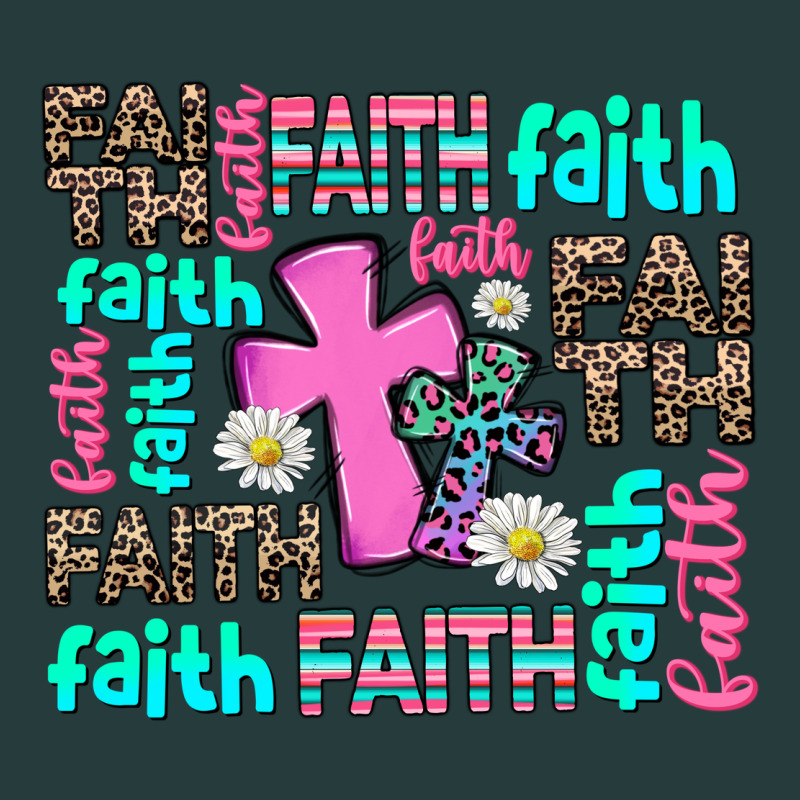 Faith With Cross Premium Hoodie by AdoDesignShop | Teevron