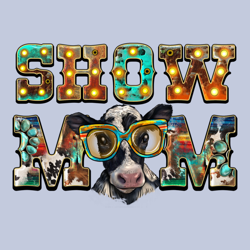 Show Mom Baby Cow Long Sleeve Tee by BarkalooDesign | Teevron